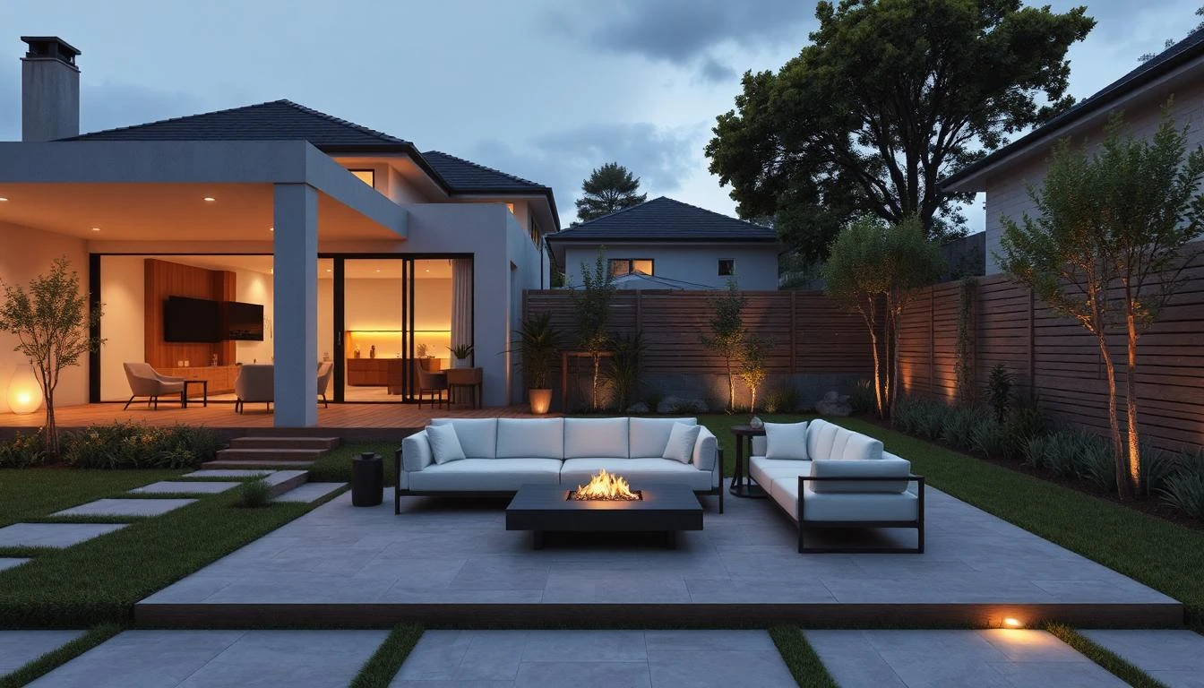 Modern Backyard Design Ideas