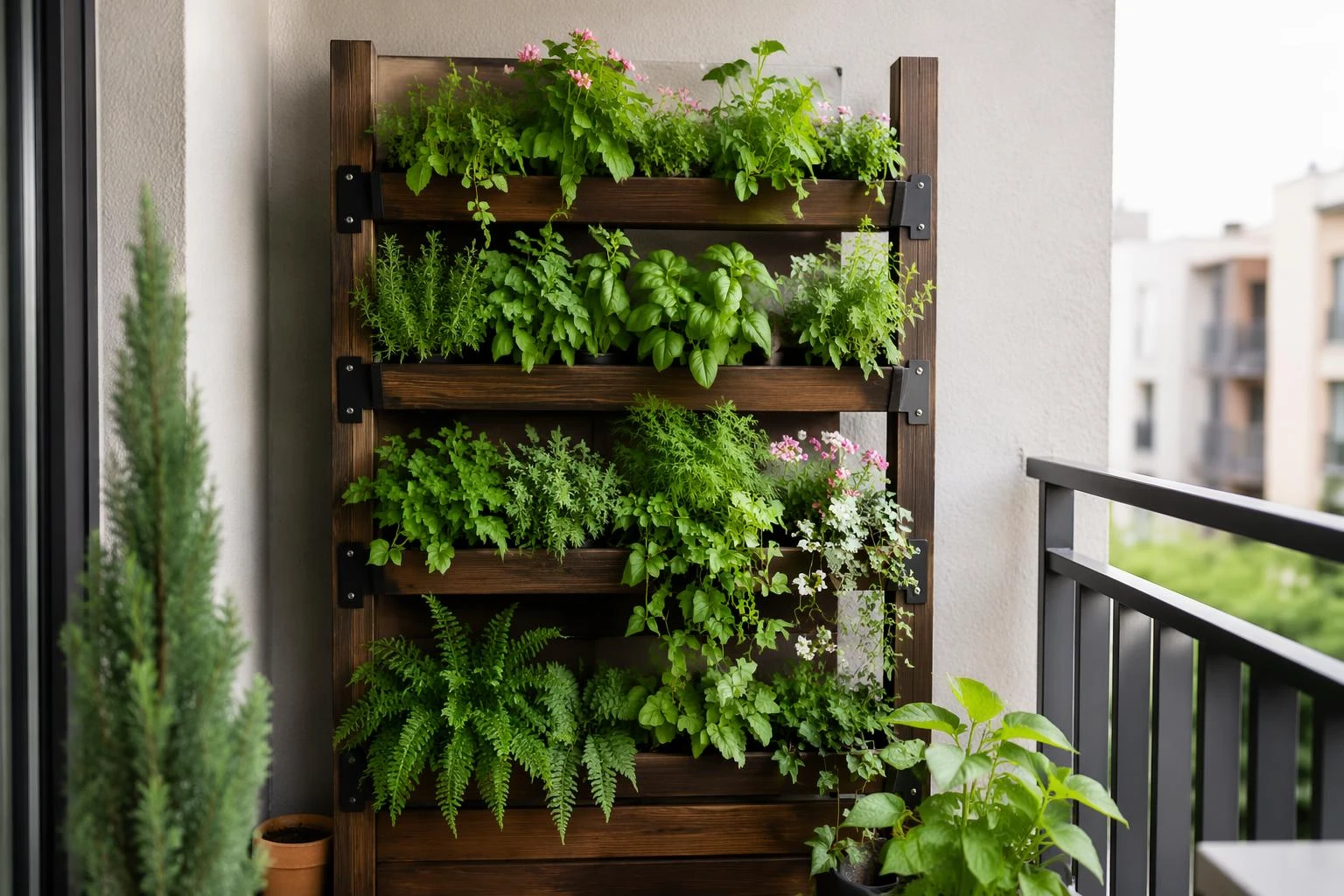 Vertical Garden For Tiny Spaces
